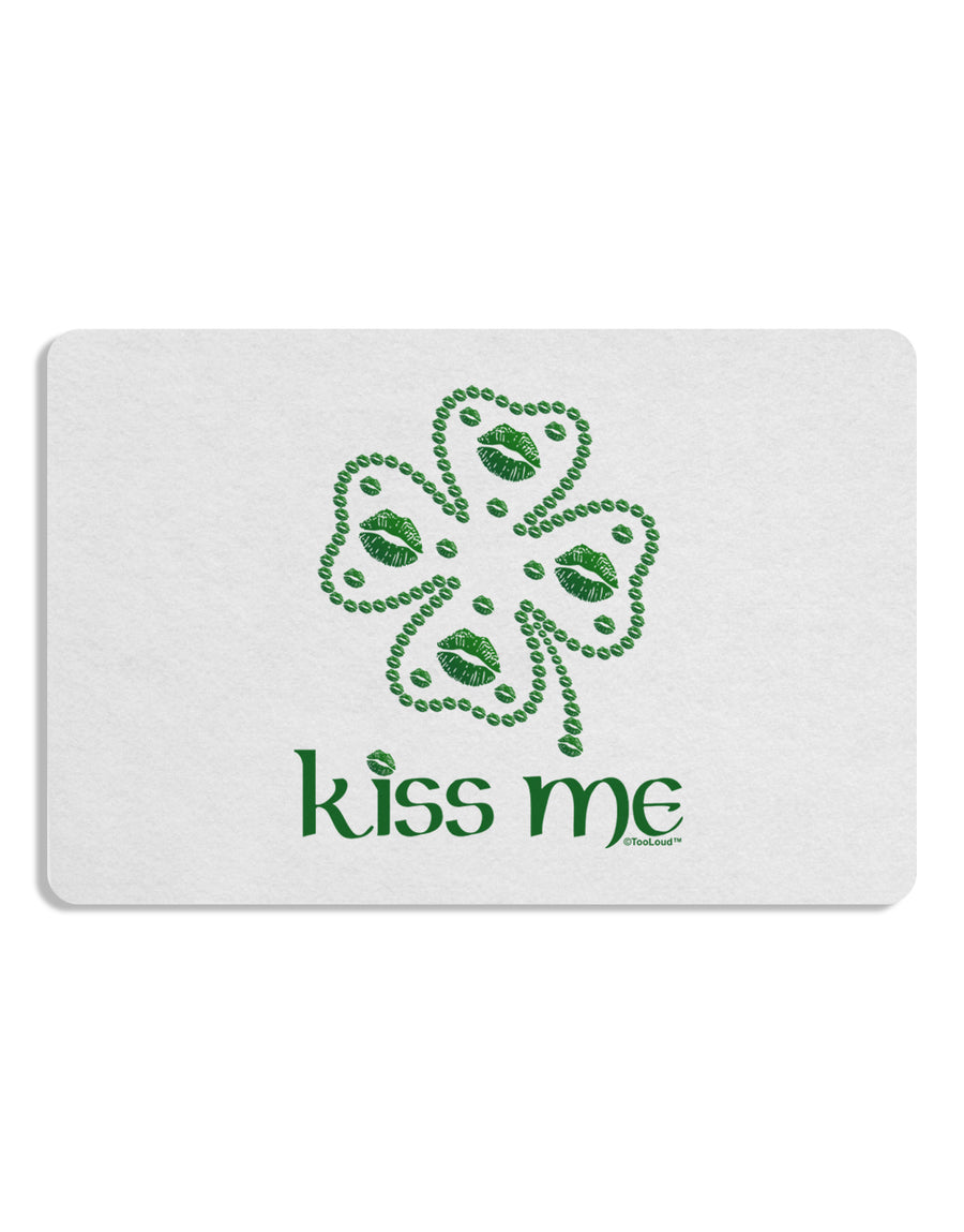 Kiss Me Clover Placemat Set of 4 Placemats-Placemat-TooLoud-White-Davson Sales