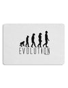 Evolution of Man Placemat by TooLoud Set of 4 Placemats-Placemat-TooLoud-White-Davson Sales