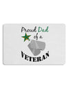 Dad of Veteran Placemat Set of 4 Placemats-Placemat-TooLoud-White-Davson Sales