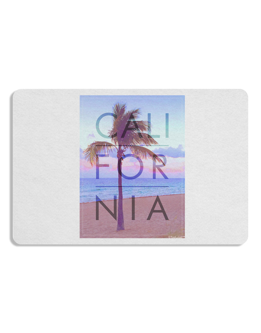 California Beach Filter Placemat Set of 4 Placemats-Placemat-TooLoud-White-Davson Sales