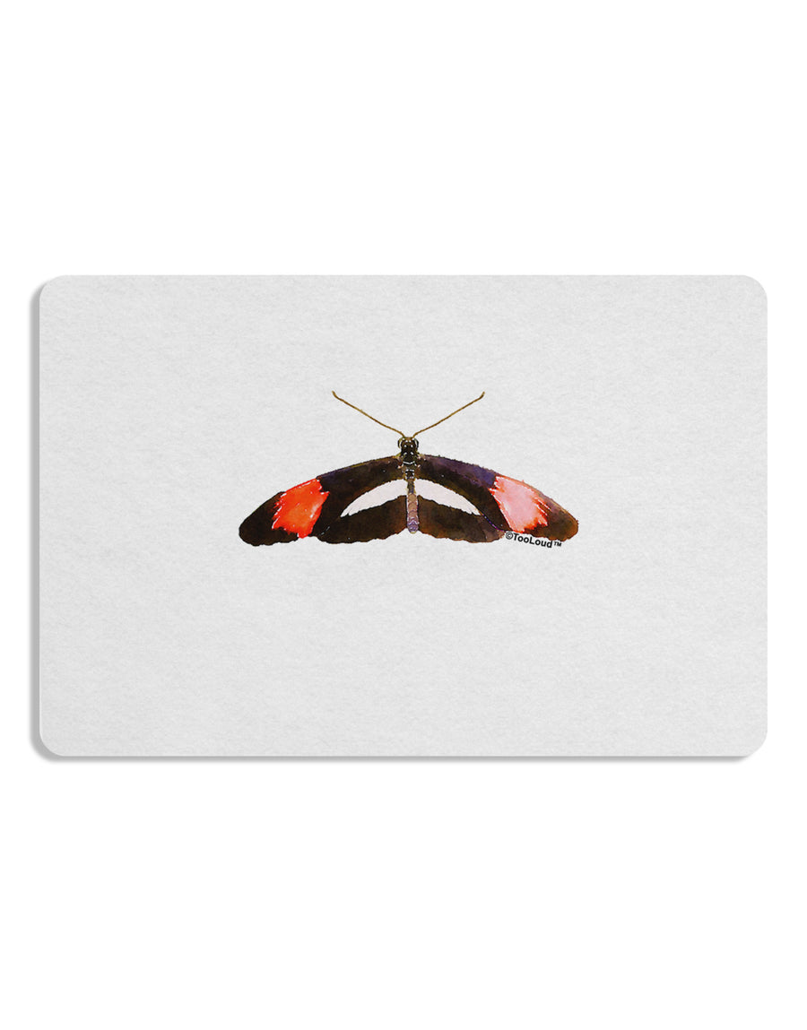 Watercolor Butterfly Black Placemat Set of 4 Placemats-Placemat-TooLoud-White-Davson Sales