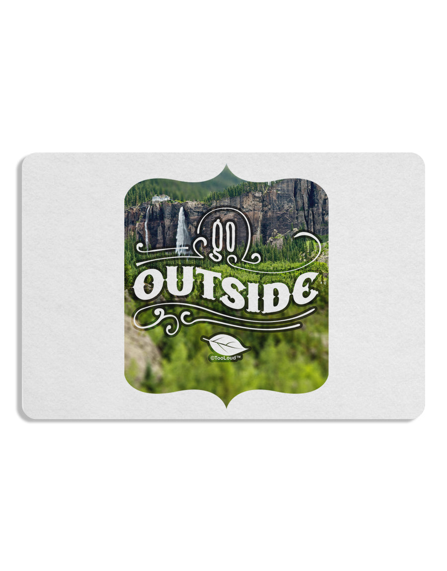 Go Outside - Beautiful Cliffs Placemat by TooLoud Set of 4 Placemats-Placemat-TooLoud-White-Davson Sales