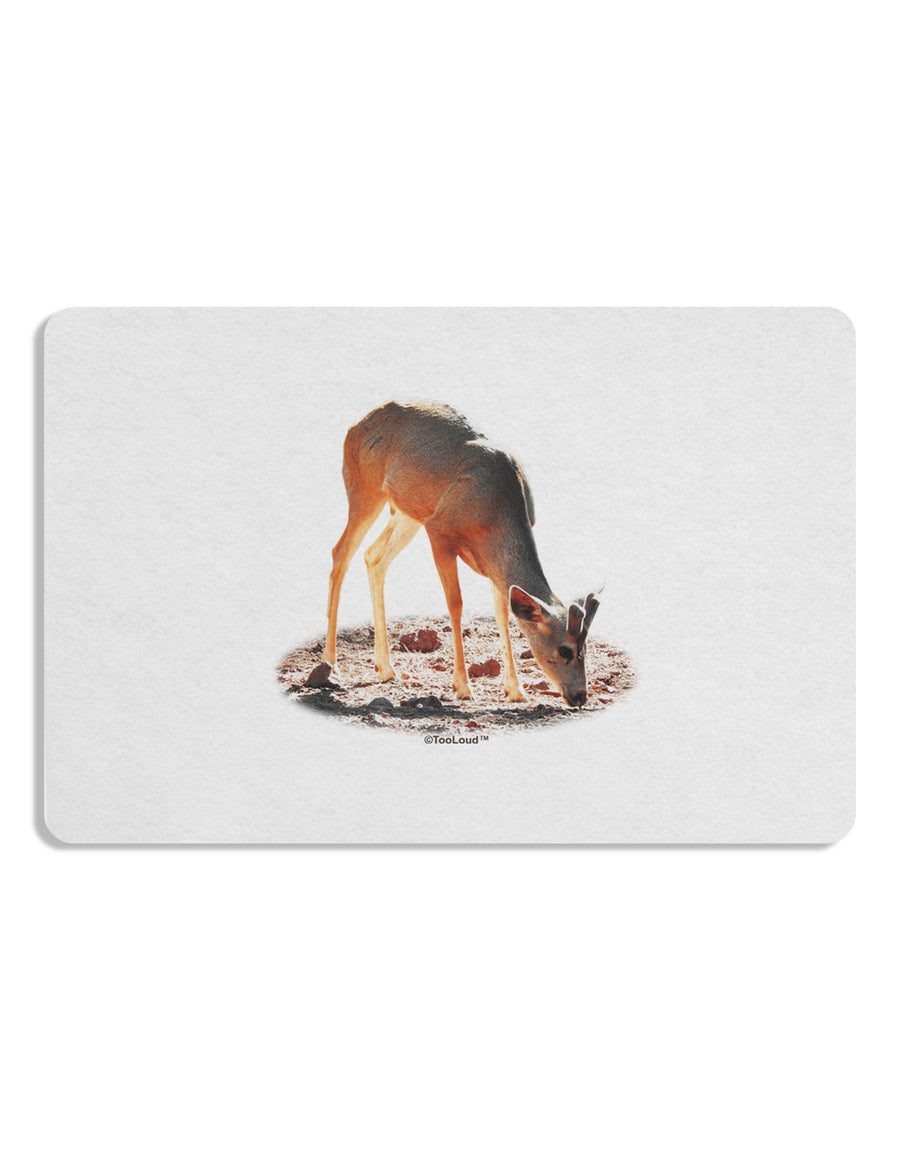 Little Buck Cutout Placemat Set of 4 Placemats-Placemat-TooLoud-White-Davson Sales