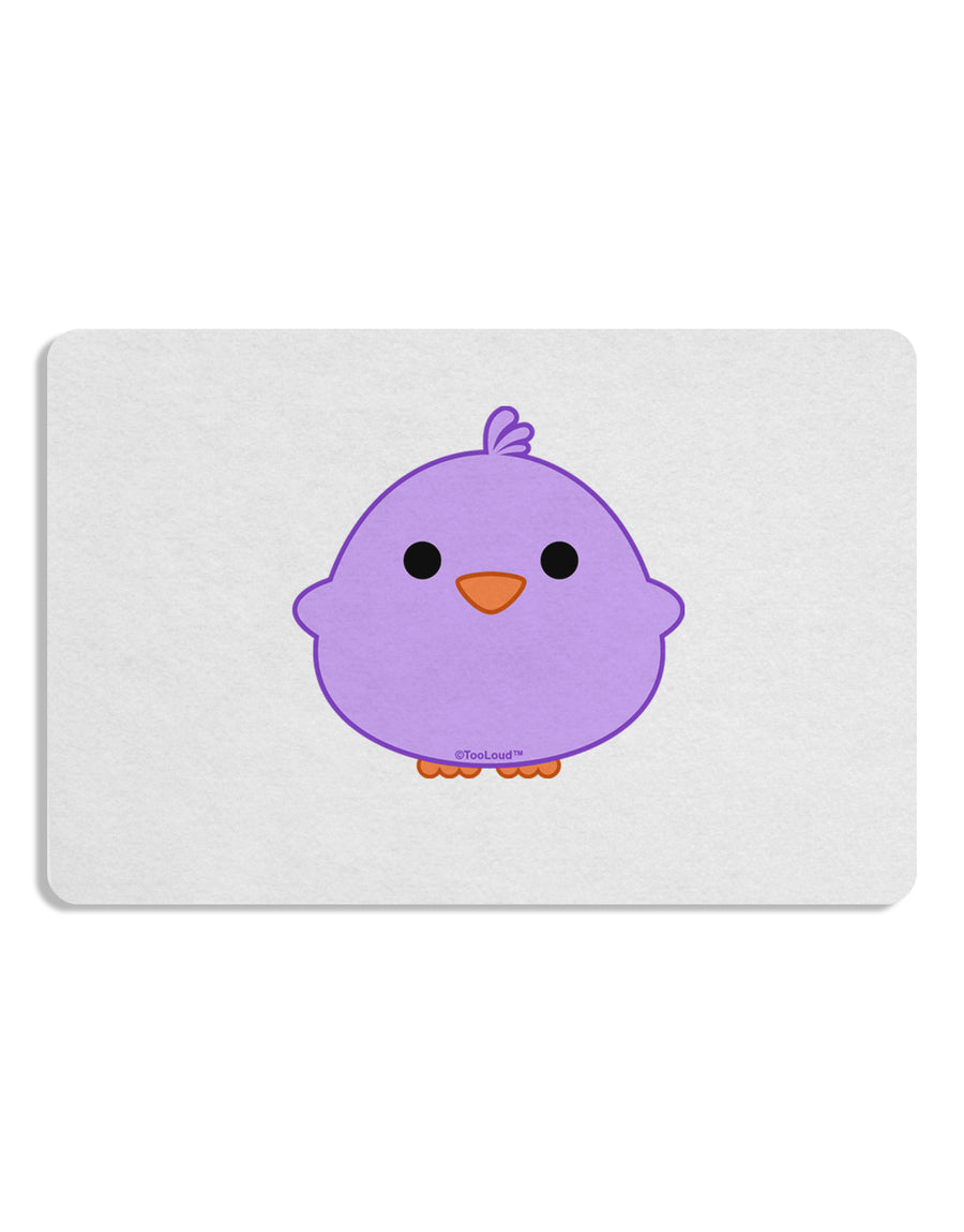 Cute Little Chick - Purple Placemat by TooLoud Set of 4 Placemats-Placemat-TooLoud-White-Davson Sales