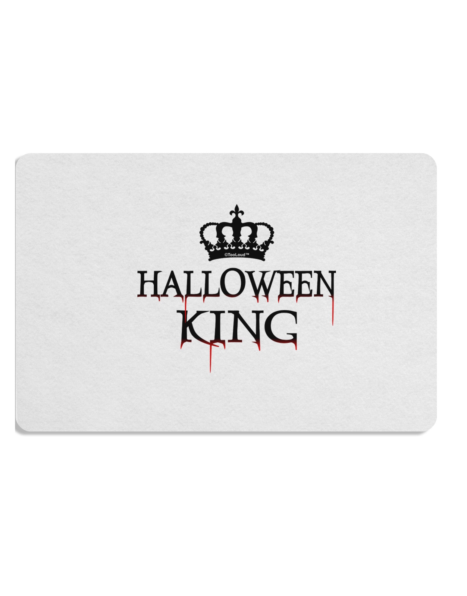Halloween King Placemat by TooLoud Set of 4 Placemats-Placemat-TooLoud-White-Davson Sales