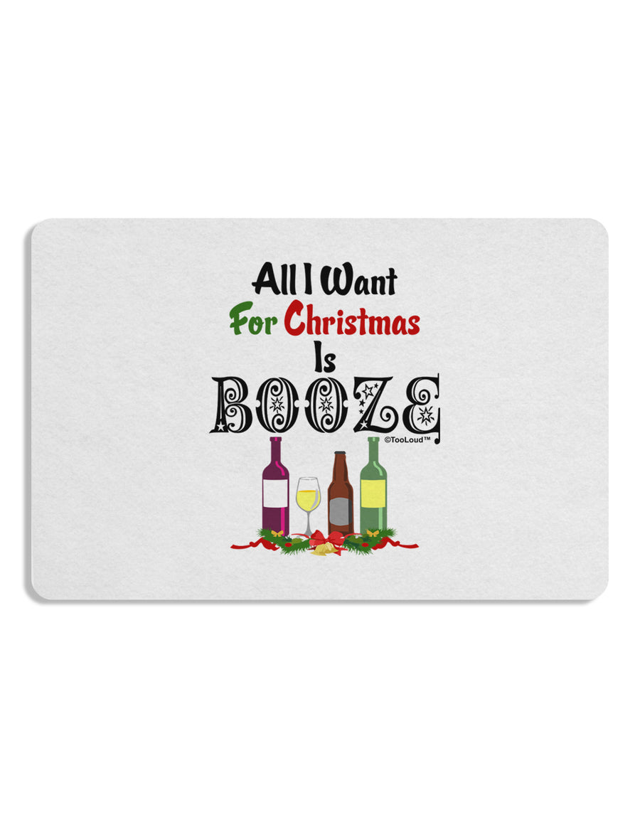 All I Want Is Booze Placemat Set of 4 Placemats-Placemat-TooLoud-White-Davson Sales