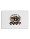 Balancing Bear Cub with Text Placemat Set of 4 Placemats-Placemat-TooLoud-White-Davson Sales