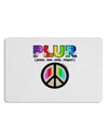 PLUR Rainbow Placemat Set of 4 Placemats-Placemat-TooLoud-White-Davson Sales