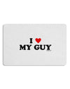 I Heart My Guy Placemat by TooLoud Set of 4 Placemats-Placemat-TooLoud-White-Davson Sales