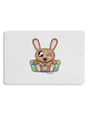 Cute Bunny with Eggs Placemat Set of 4 Placemats-Placemat-TooLoud-White-Davson Sales