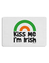 Irish Flag Rainbow - Kiss Me I'm Irish Placemat by TooLoud Set of 4 Placemats-Placemat-TooLoud-White-Davson Sales