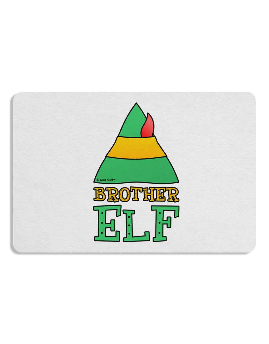 Matching Christmas Design - Elf Family - Brother Elf 12 x 18 Placemat by TooLoud Set of 4 Placemats-Placemat-TooLoud-White-Davson Sales