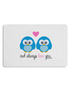 Owl Always Love You - Blue Owls Placemat by TooLoud Set of 4 Placemats-Placemat-TooLoud-White-Davson Sales