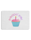 Birthday Girl - Candle Cupcake Placemat by TooLoud Set of 4 Placemats-Placemat-TooLoud-White-Davson Sales