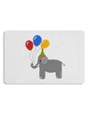 Cute Elephant with Balloons 12 x 18 Placemat Set of 4 Placemats-Placemat-TooLoud-White-Davson Sales