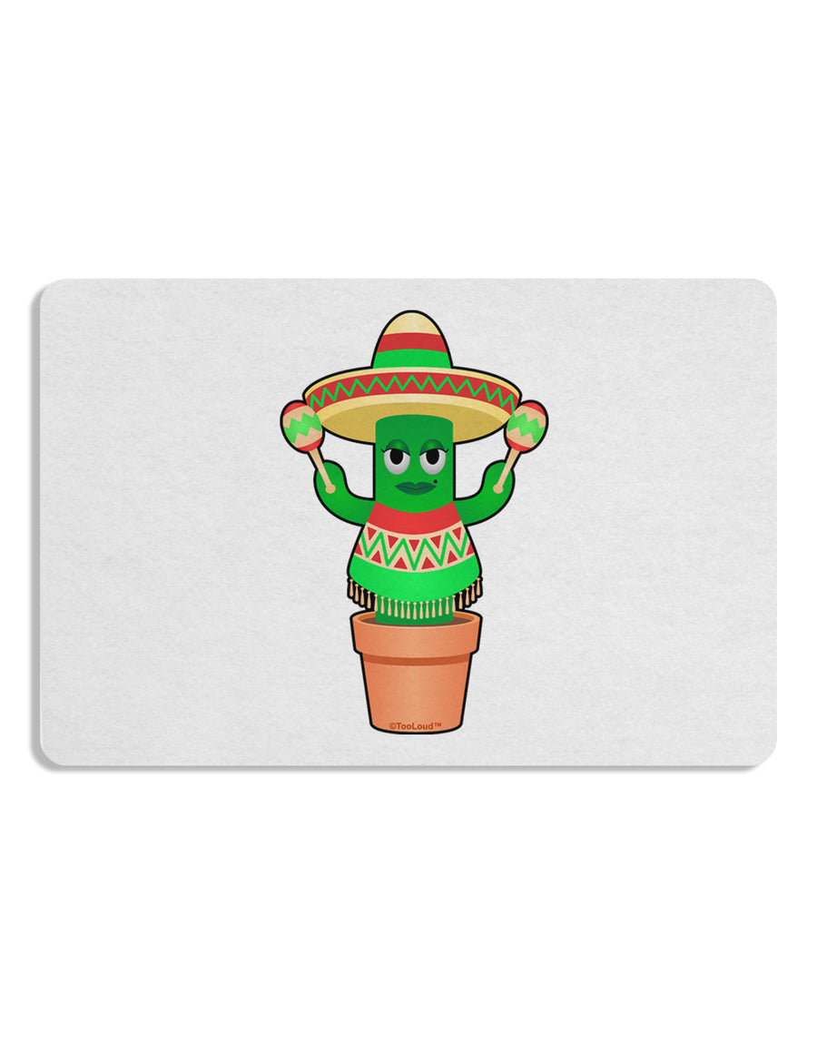 Fiesta Cactus Poncho Placemat by TooLoud Set of 4 Placemats-Placemat-TooLoud-White-Davson Sales