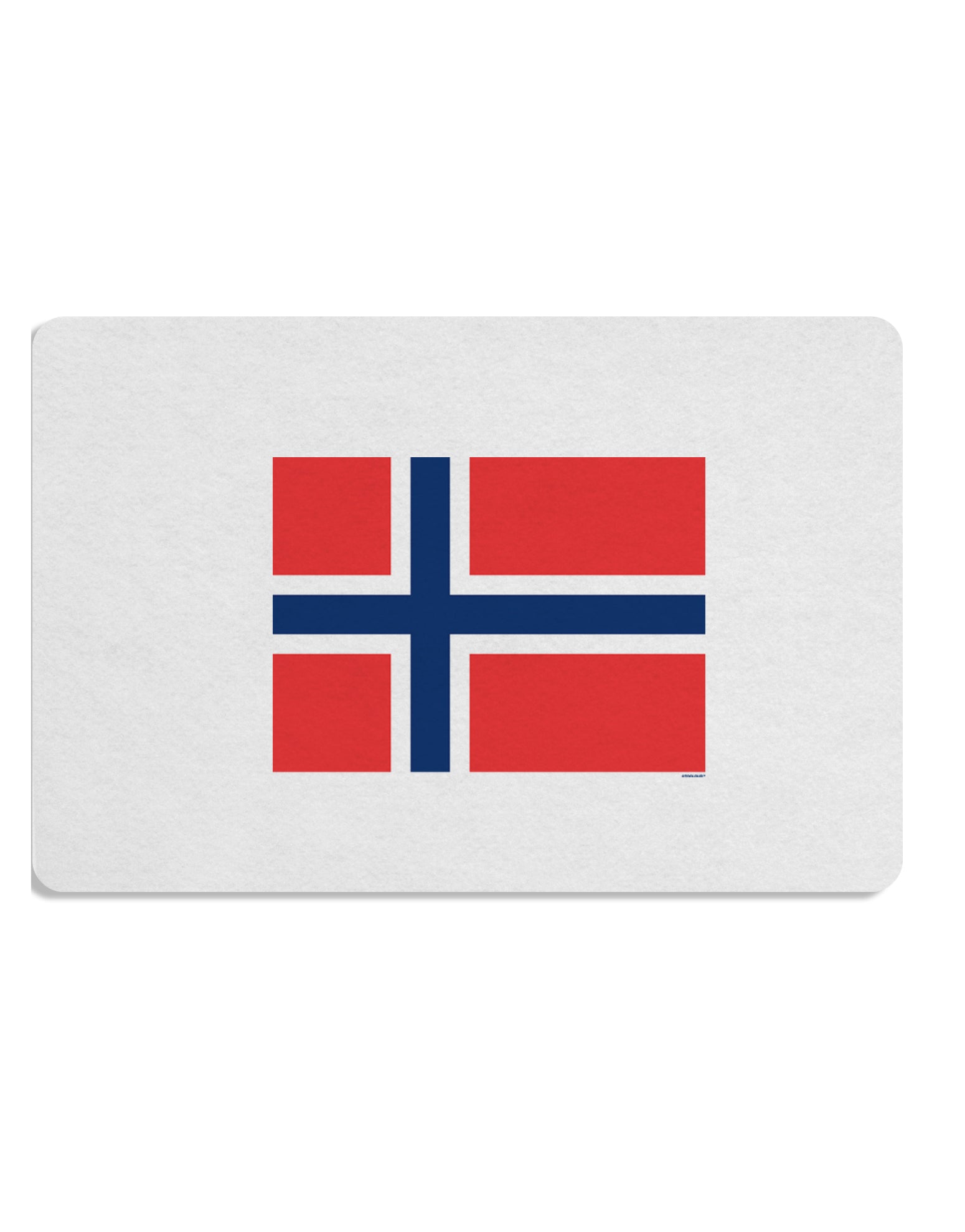 TooLoud Norwegian Flag Placemat Set of 4 Placemats Multi-pack-Placemat-TooLoud-Davson Sales