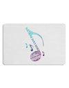 Music Note Typography Placemat Set of 4 Placemats-Placemat-TooLoud-White-Davson Sales