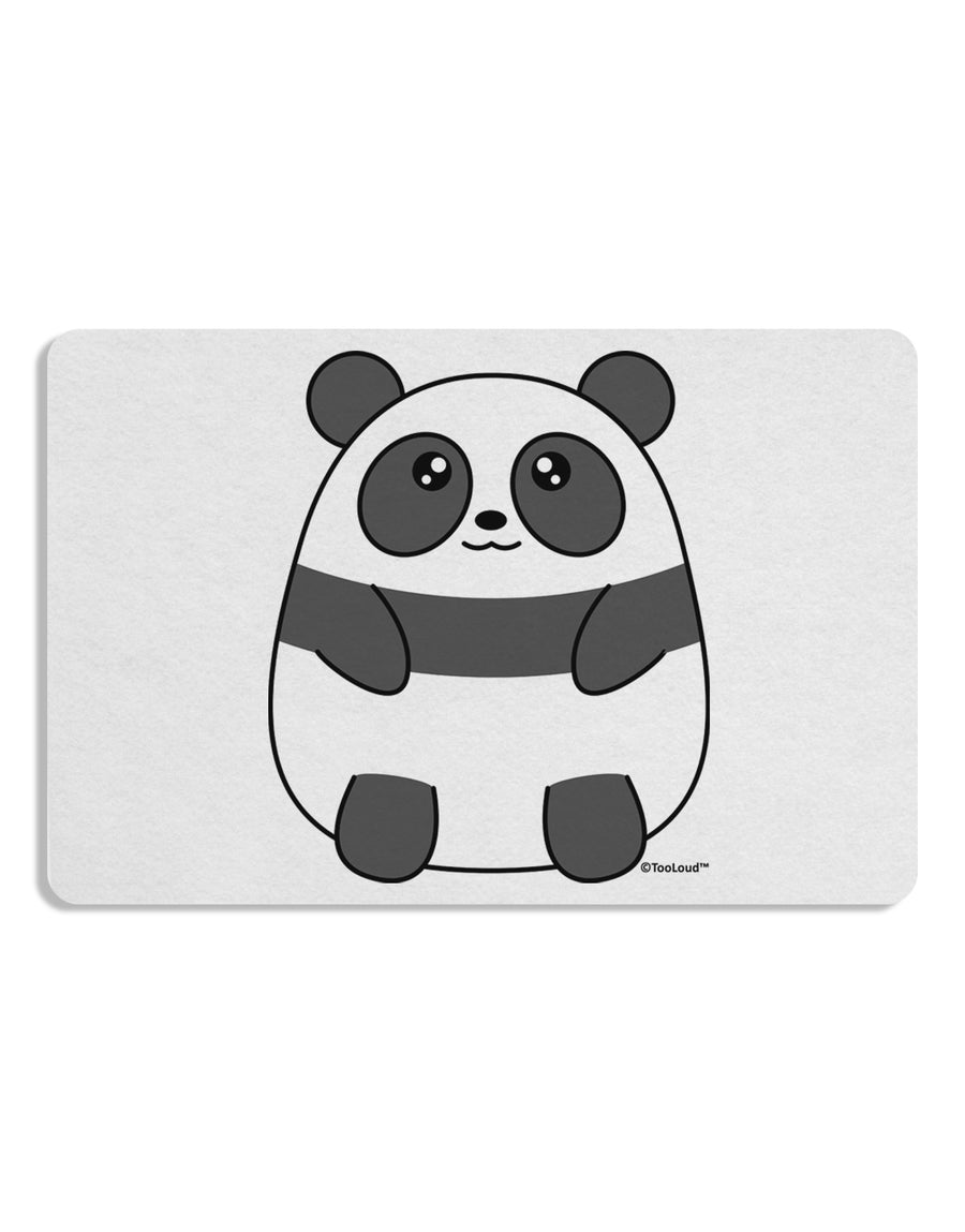 Cute Panda Bear Placemat by TooLoud Set of 4 Placemats-Placemat-TooLoud-White-Davson Sales