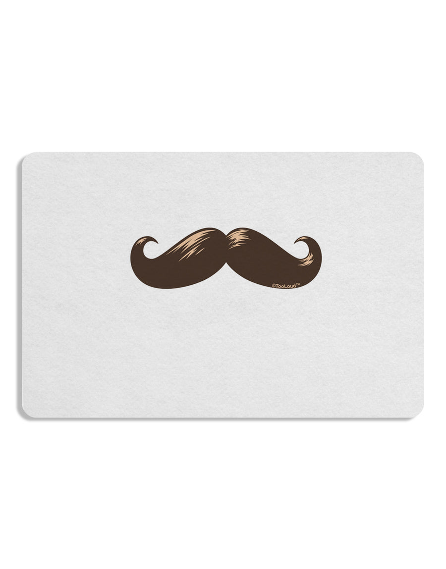 Big Brown Mustache Placemat Set of 4 Placemats-Placemat-TooLoud-White-Davson Sales