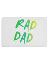 Rad Dad Design - 80s Neon Placemat Set of 4 Placemats-Placemat-TooLoud-White-Davson Sales