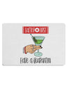 TooLoud Safety First Have a Quarantini Placemat Set of 4 Placemats Mul