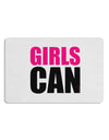 Girls Can Placemat by TooLoud Set of 4 Placemats-Placemat-TooLoud-White-Davson Sales