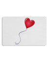 Cute Red Heart Balloon Placemat Set of 4 Placemats-Placemat-TooLoud-White-Davson Sales