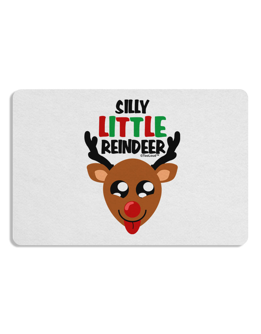 Silly Little Reindeer Matching Deer Placemat Set of 4 Placemats-Placemat-TooLoud-White-Davson Sales