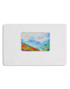 CO Fog Mountains Watercolor Placemat Set of 4 Placemats-Placemat-TooLoud-White-Davson Sales