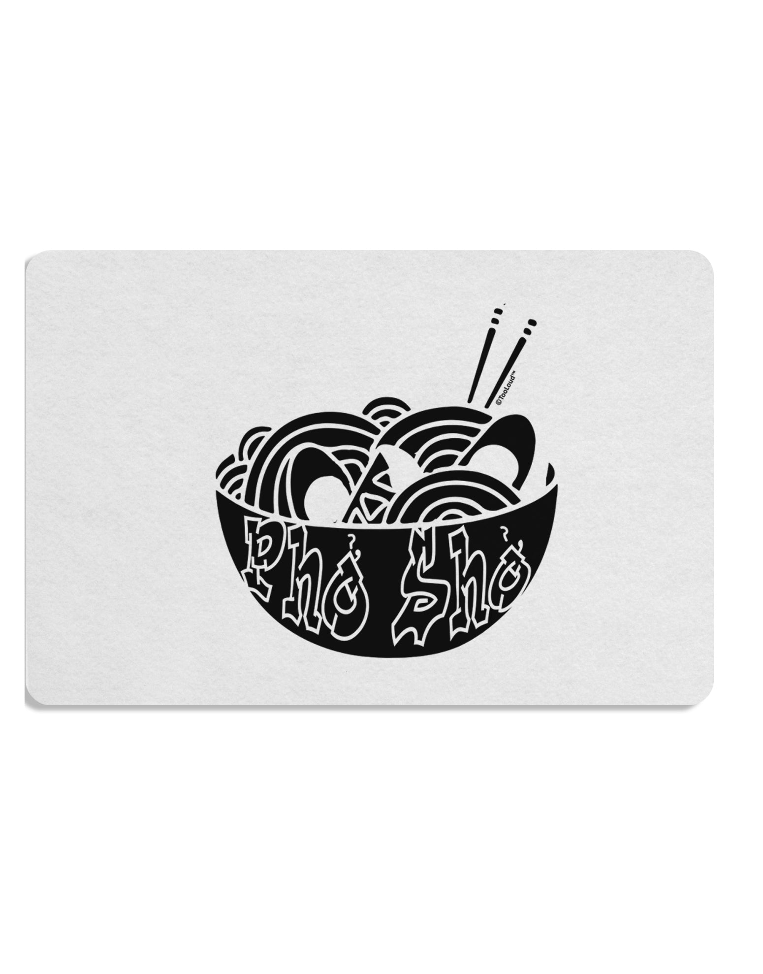 TooLoud Pho Sho Placemat Set of 4 Placemats Multi-pack-Placemat-TooLoud-Davson Sales
