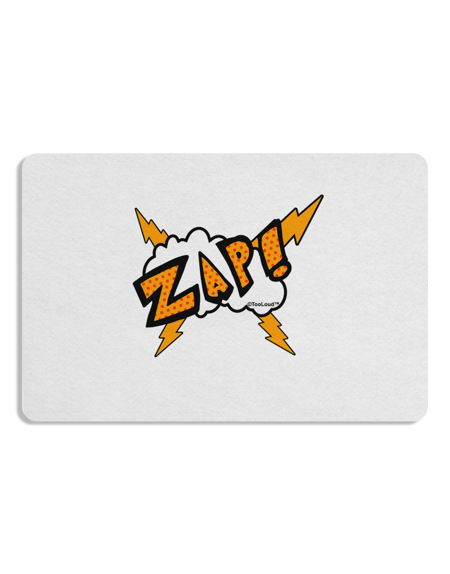 Onomatopoeia ZAP Placemat Set of 4 Placemats-Placemat-TooLoud-White-Davson Sales