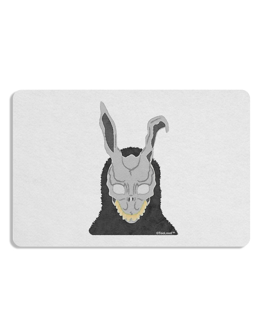 Scary Buny Face Watercolor Placemat Set of 4 Placemats-Placemat-TooLoud-White-Davson Sales