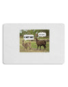 Angry Standing Llamas Placemat by TooLoud Set of 4 Placemats-Placemat-TooLoud-White-Davson Sales