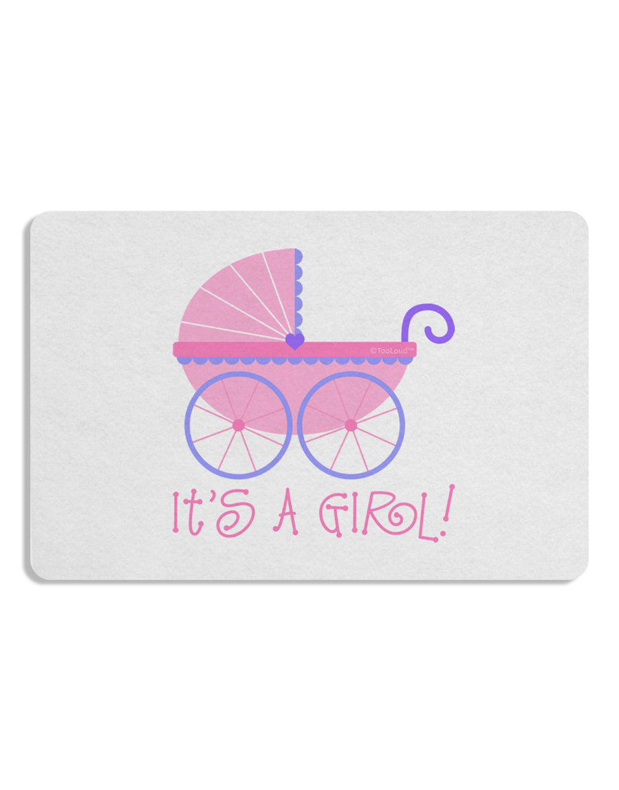 It's a Girl - Baby Carriage Placemat Set of 4 Placemats-Placemat-TooLoud-White-Davson Sales