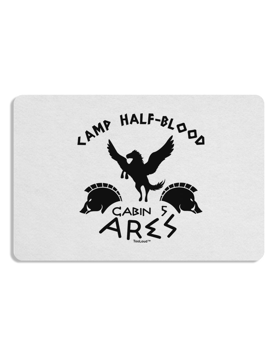 Camp Half Blood Cabin 5 Ares Placemat by TooLoud Set of 4 Placemats-Placemat-TooLoud-White-Davson Sales