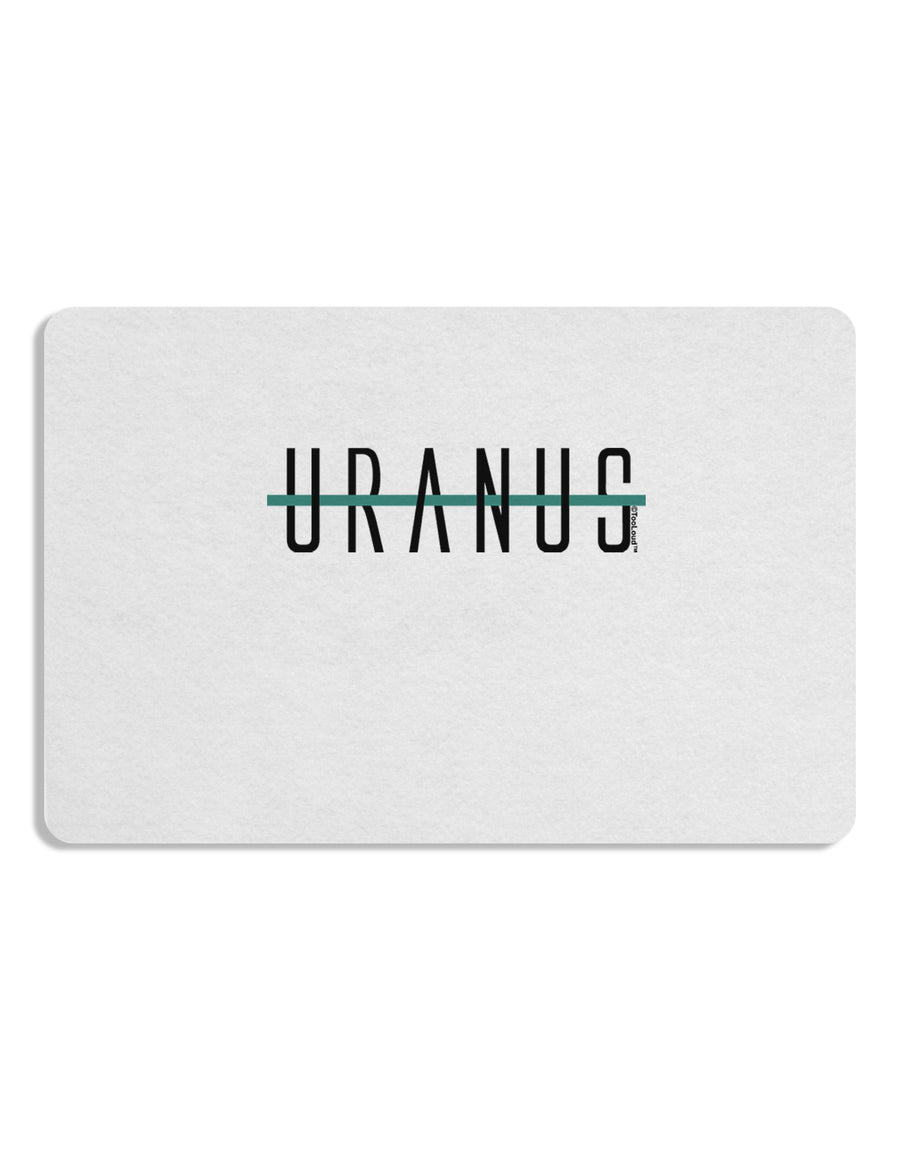 Planet Uranus Text Only Placemat by TooLoud Set of 4 Placemats-Placemat-TooLoud-White-Davson Sales