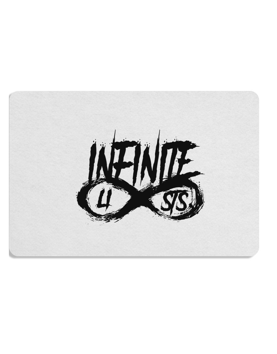 Infinite Lists Placemat by TooLoud Set of 4 Placemats-Placemat-TooLoud-White-Davson Sales