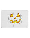 Halloween Glow Smiling Jack O Lantern 12 x 18 Placemat Set of 4 Placemats-Placemat-TooLoud-White-Davson Sales