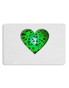 Water Droplet Heart Green Placemat by TooLoud Set of 4 Placemats-Placemat-TooLoud-White-Davson Sales