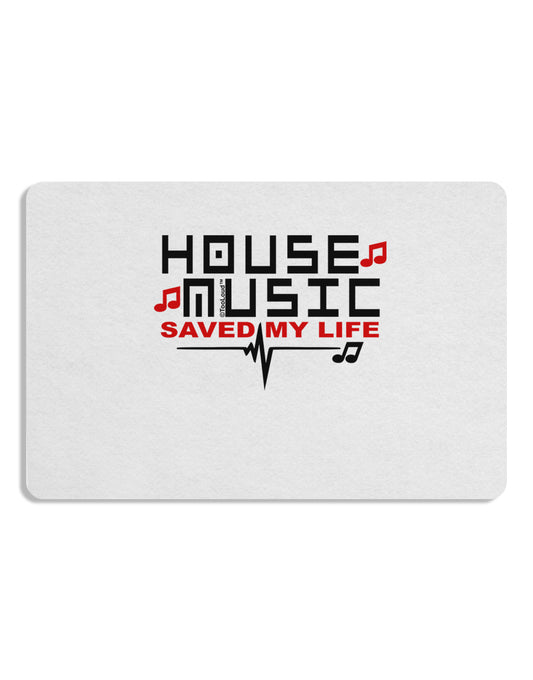 House Saved My Life Placemat Set of 4 Placemats-Placemat-TooLoud-White-Davson Sales