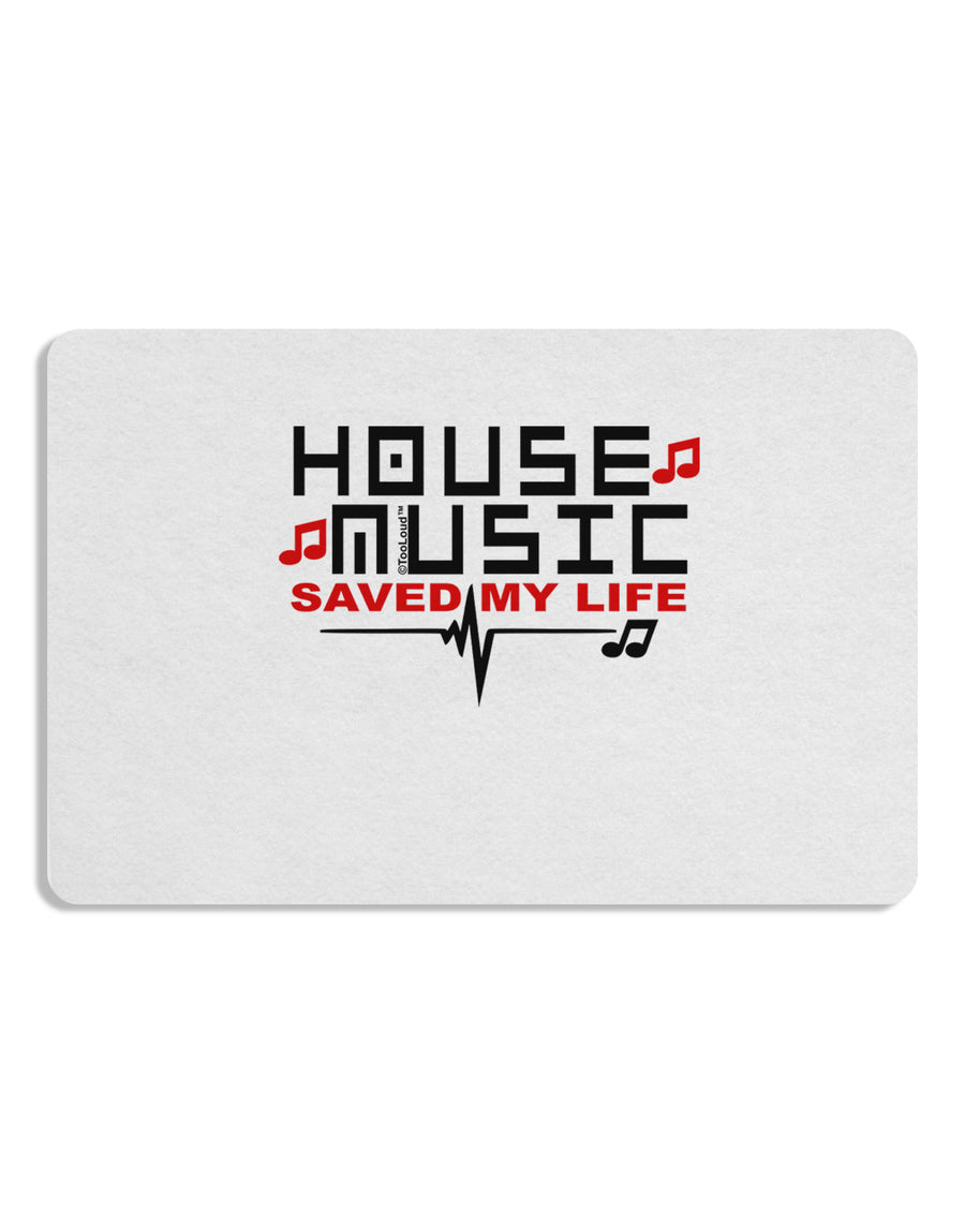 House Saved My Life Placemat Set of 4 Placemats-Placemat-TooLoud-White-Davson Sales