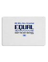 All Bits Are Created Equal - Net Neutrality 12 x 18 Placemat Set of 4 Placemats-Placemat-TooLoud-White-Davson Sales