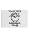 Personalized -Name- Bachelorette Party Drinking Team Placemat Set of 4 Placemats-Placemat-TooLoud-White-Davson Sales