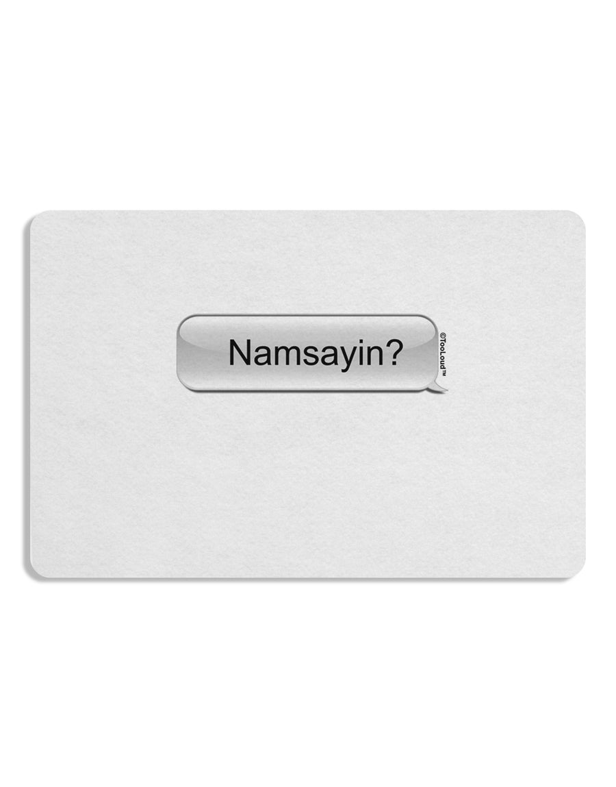 Namsayin Text Bubble Placemat Set of 4 Placemats-Placemat-TooLoud-White-Davson Sales