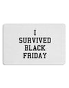 I Survived Black Friday 12 x 18 Placemat Set of 4 Placemats-Placemat-TooLoud-White-Davson Sales