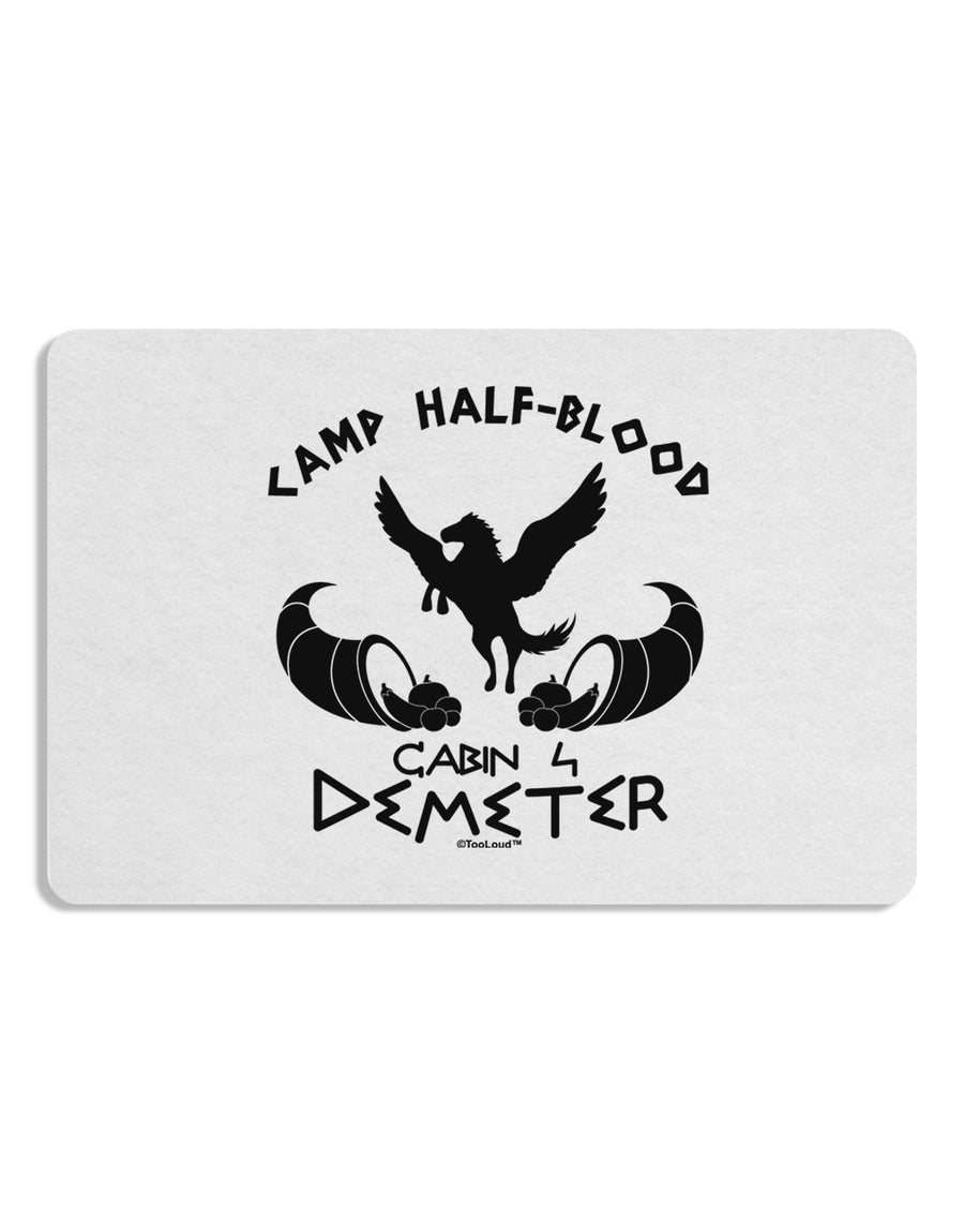 Cabin 4 Demeter Camp Half Blood Placemat Set of 4 Placemats-Placemat-TooLoud-White-Davson Sales