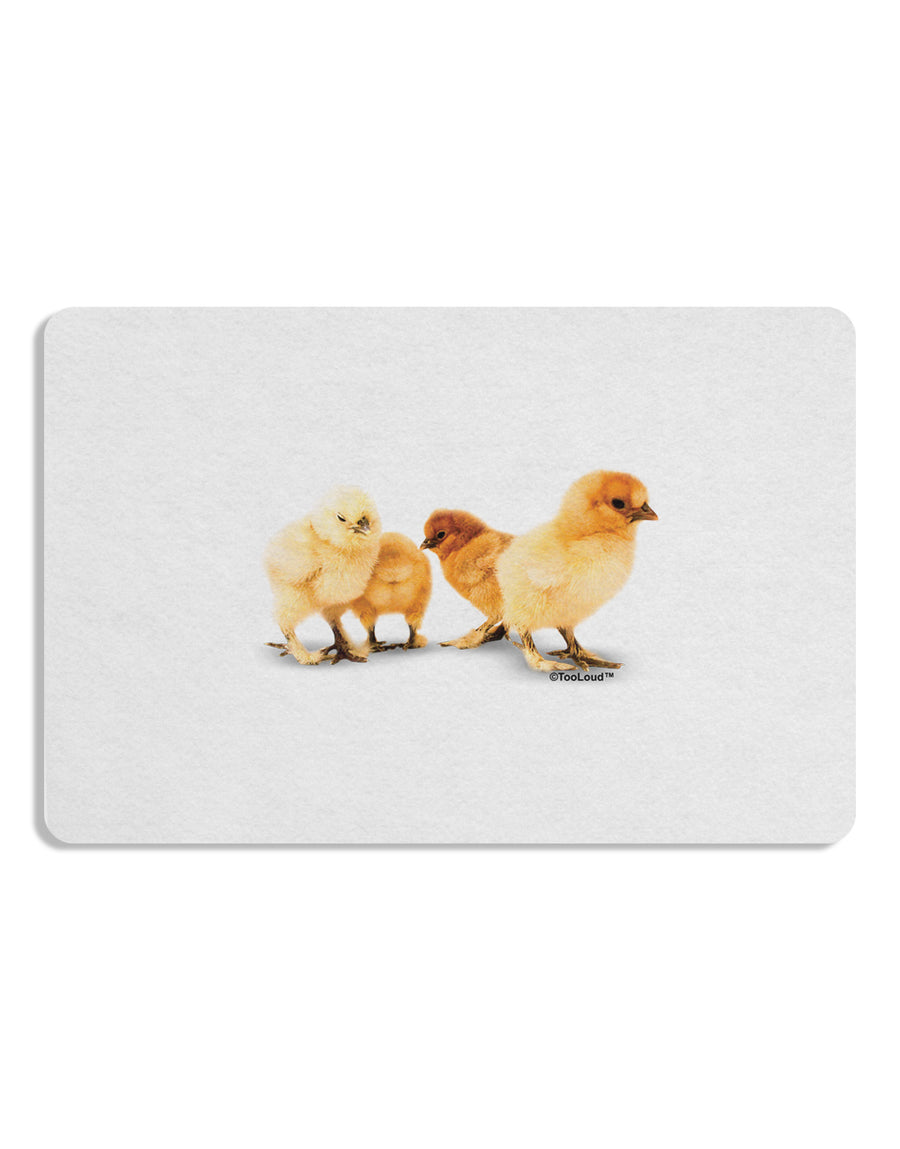 Cute Chicks Placemat Set of 4 Placemats-Placemat-TooLoud-White-Davson Sales