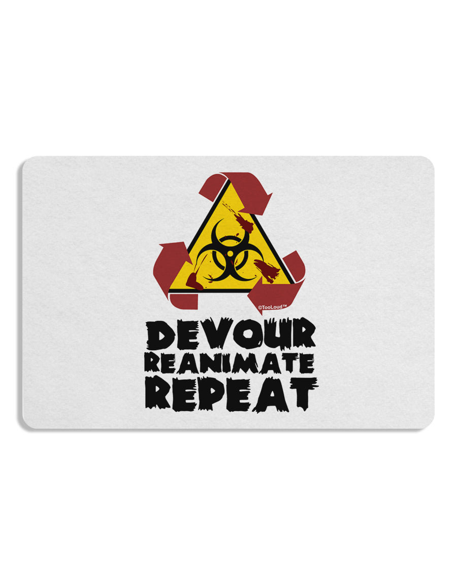 Devour Reanimate Repeat Placemat by TooLoud Set of 4 Placemats-Placemat-TooLoud-White-Davson Sales