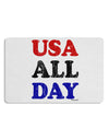 USA All Day - Distressed Patriotic Design Placemat by TooLoud Set of 4 Placemats-Placemat-TooLoud-White-Davson Sales